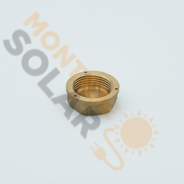 Tapón latón 3/4" H