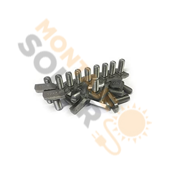 Tornillo cabeza martillo INOX 8x20