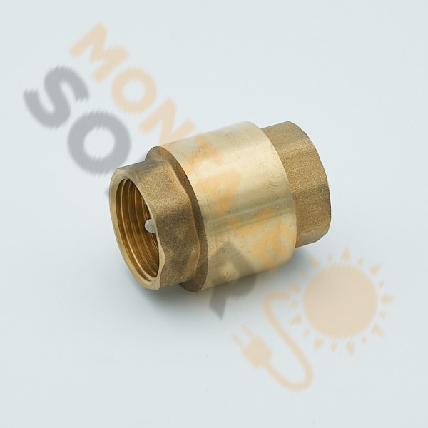 Válvula de retención metálica 1" H-H