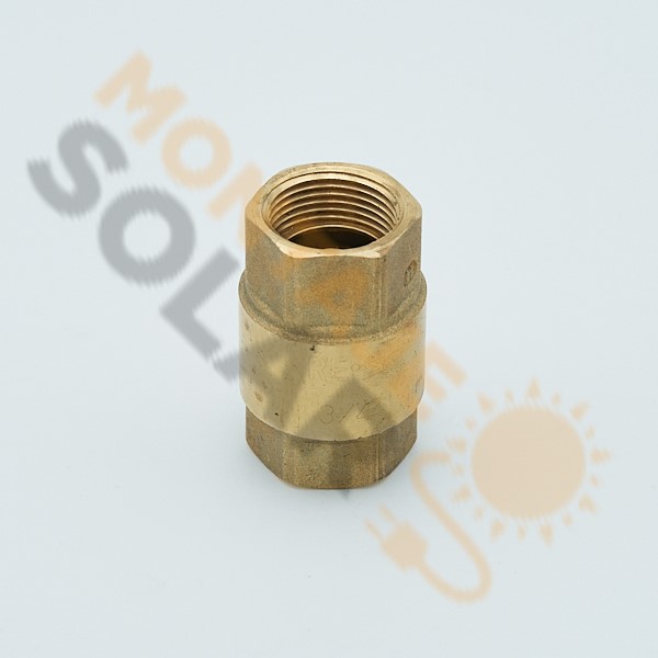 Válvula de retención metálica 1/2" H-H