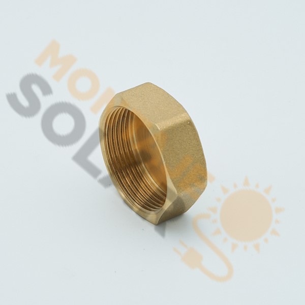 Tapón latón 1 1/2" H