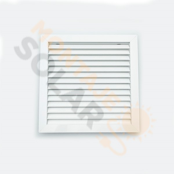 Rejilla y marco 30x30 cm Aluminio