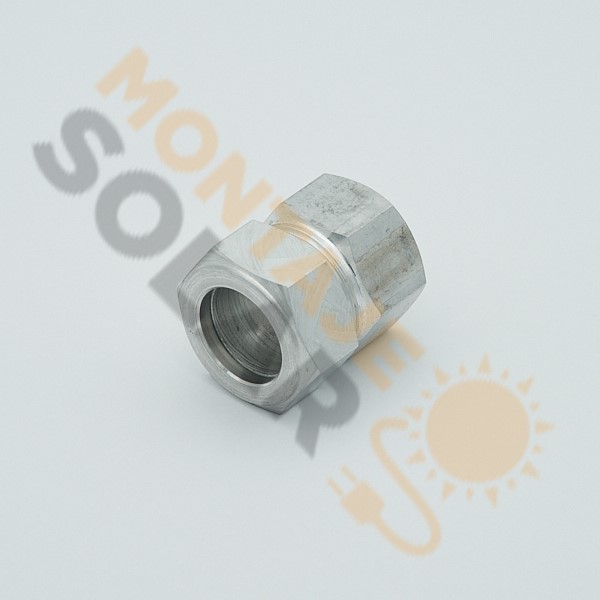 Conector recto Aluminio 22-3/4" H-H Cidersol