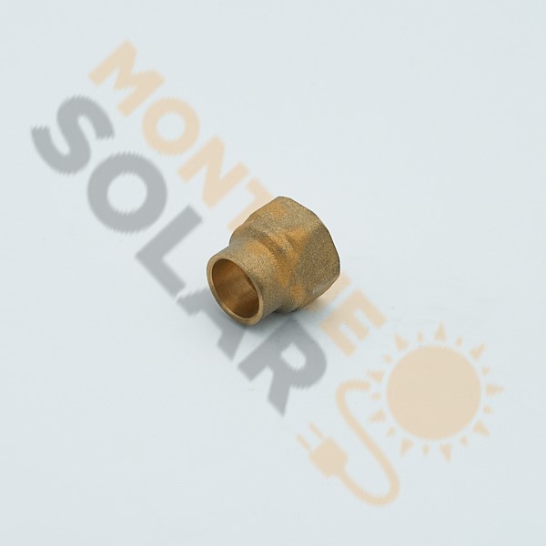 Enlace latón soldar 15-1/2" H