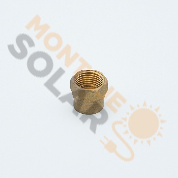 Enlace latón soldar 18-1/2" H