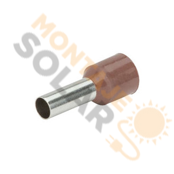 Puntera preaislada para cable 10 mm2 (bolsa 100 ud)