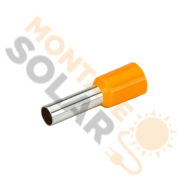 Puntera preaislada para cable 4 mm2 (bolsa 100 ud)