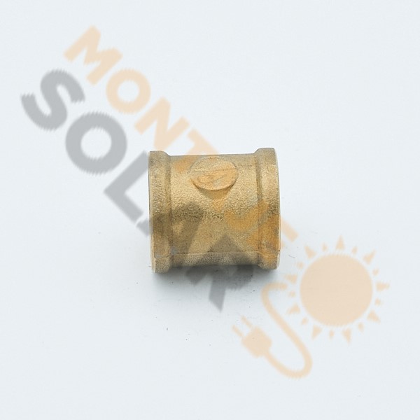 Manguito latón 3/4” H-H
